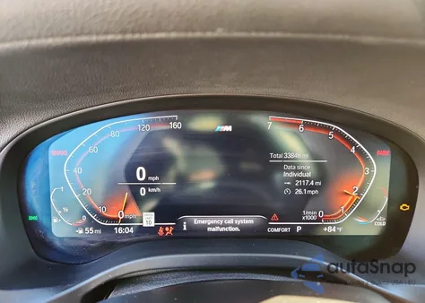 2021 BMW X3 Sdrive30I z USA, uszkodzony, nr VIN 5UXTY3C09M9H87164